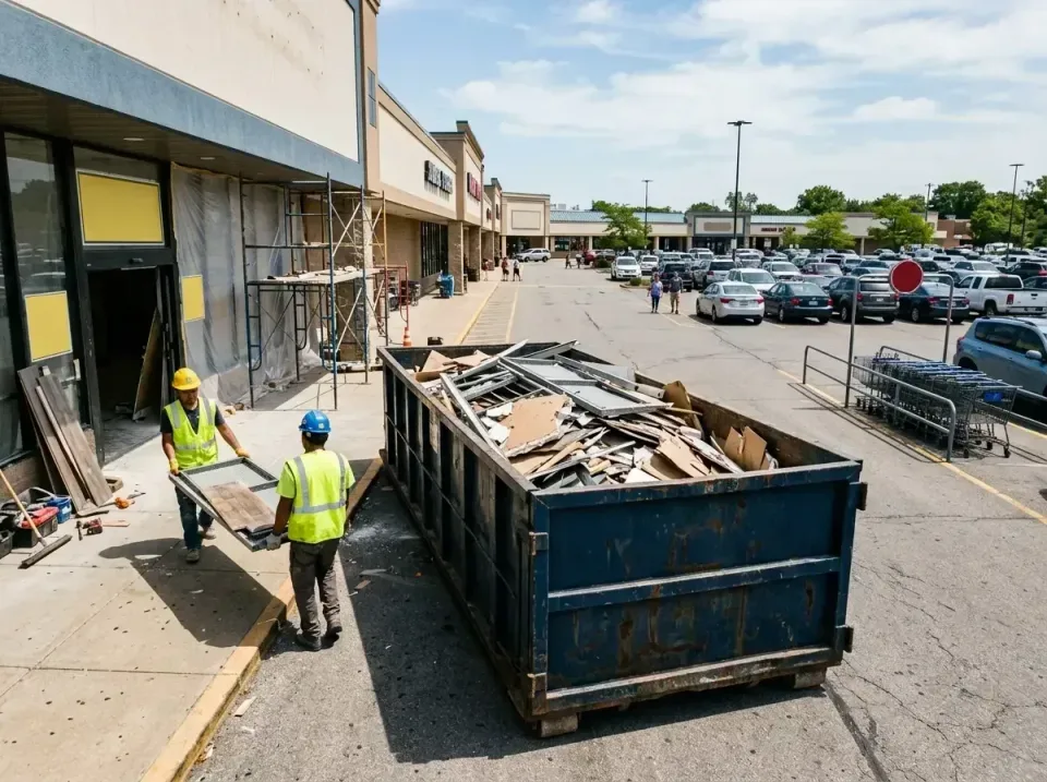 retail-store-renovation-debris-003 — frequently asked questions, Roll-off Dumpster Rentals in Logansport, IN
